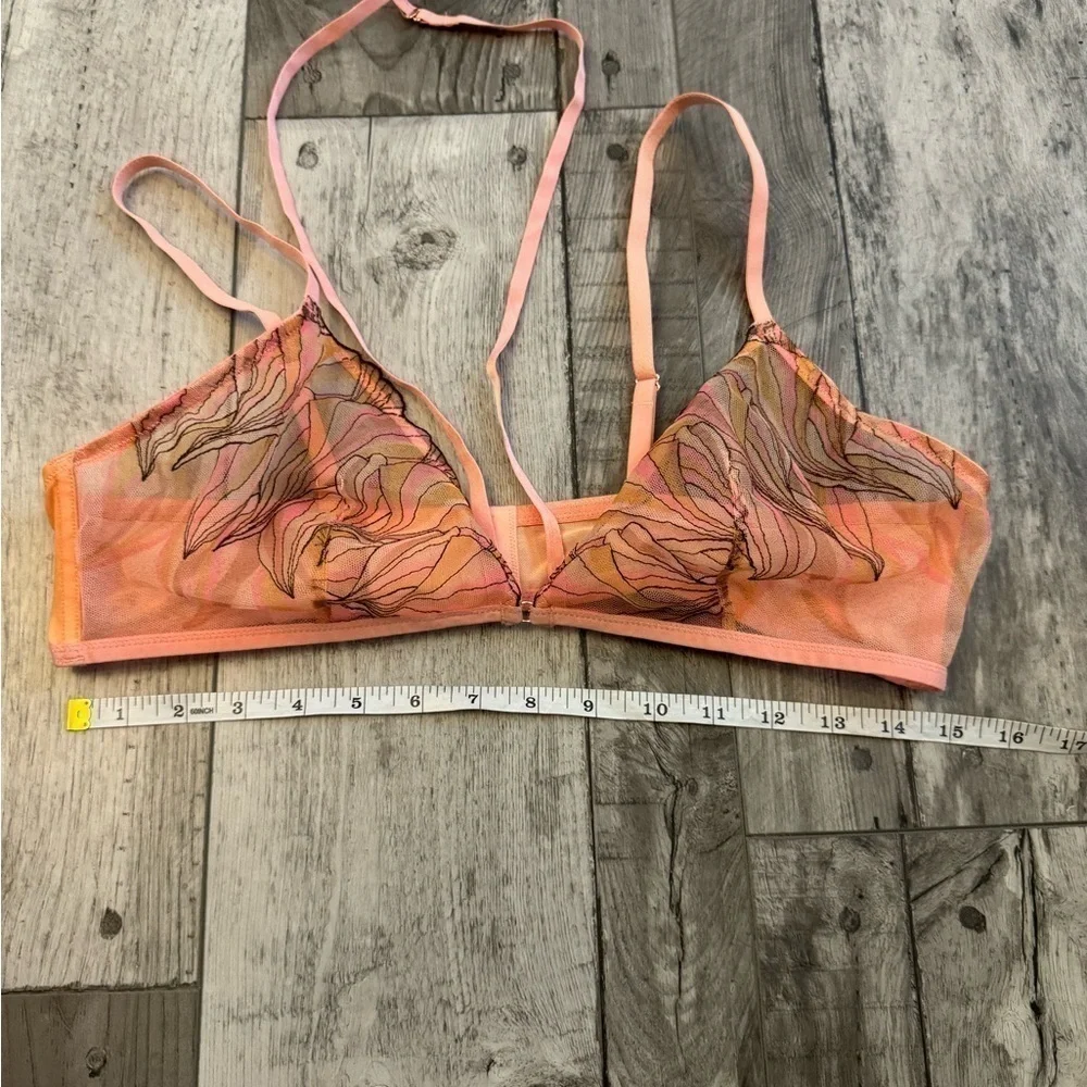 SAVAGE X FENTY Beneath The Surface Embroidered Unlined Balconette Bra
